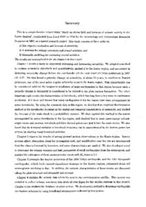 Summary  This is a comprehensive report titled‘‘Study on stress field and forecast of seismic activity in the Kanto Region”，conducted from fisca11994to1998by the Seismolo