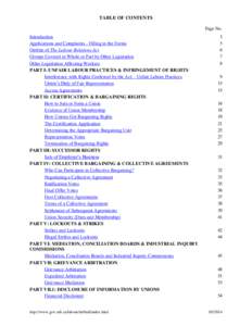 Law / Canada Labour Code / Collective bargaining / Duty of fair representation / Labour law / Employment / Collective agreement / Trade union / Strike action / Labour relations / Human resource management / Management