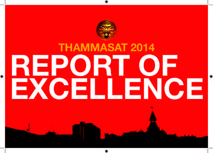 THAMMASAT[removed]REPORT OF EXCELLENCE  T H A M M A S AT U N I V E R S I T Y