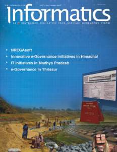 Informatics Volume 17 No.2 | October 2008 Patron Dr. B.K. Gairola Editor-in-Chief