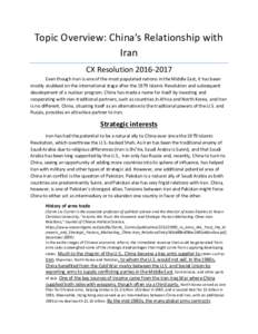 International relations / Foreign relations of Iran / Asia / Politics of Iran / IranUnited States relations / Nuclear program of Iran / Nuclear energy in Iran / Sanctions against Iran / IranPakistan relations / Iran / Views on the nuclear program of Iran / Iran and weapons of mass destruction