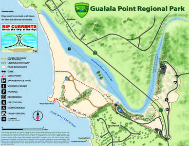 Gualala Point Regional Park Map