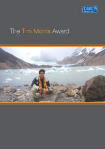 The Tim Morris Award  Tim Morris