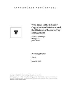 Microsoft WordGuadalupe_Li_Wulf_ Division of Labor in Management_Mgmt Science 2013.docx