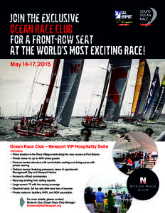 The Race / Geography of the United States / Volvo Ocean Race / Sailing / Newport /  Rhode Island