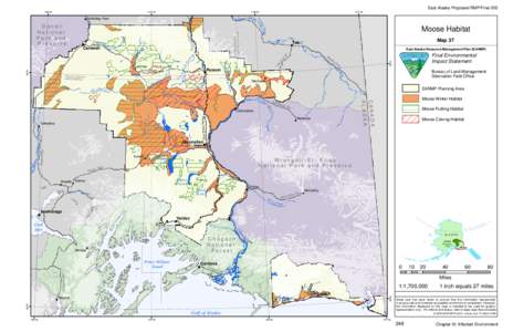 East Alaska Proposed RMP/Final EIS 150°W 147°W  144°W