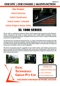 FEBRUARYONE SITE | ONE CHASSIS | MULTIFUNCTION One Product Vehicle Detection Vehicle Classification