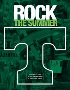 ROCK  THE SUMMER THE COMPLETE GUIDE TO 2014 SUMMER CAMPS