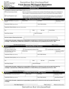 Fiscal Service Agency Delegate Nomination Form