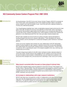 The Cancer Genome Atlas / American Society of Clinical Oncology / Clinical trial / NCI-designated Cancer Center / University of Maryland Greenebaum Cancer Center / Georgia Cancer Coalition / Medicine / Cancer organizations / CaBIG