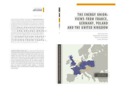 Energy economics / Energy in the European Union / Economy of the European Union / Energy policy of the European Union / Szczepanik / Energy policy / ada / European Network of Transmission System Operators for Electricity / Energy development