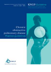 Supplement to the Dutch Journal of Physical Therapy VolumeIssueChronic obstructive pulmonary disease