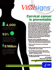 Gynaecological cancer / Vaccines / Viral diseases / Medical tests / HPV vaccine / Human papillomavirus / Cervical cancer / Pap test / Cancer / Medicine / Papillomavirus / Oncology