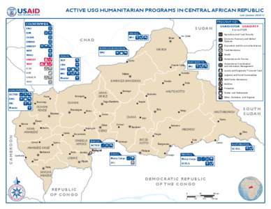 Subdivisions of the Central African Republic / Prefectures of the Central African Republic / Sub-prefectures of the Central African Republic / Haut-Mbomou / Mbomou / Zemio / Ouango / Bangoran / Geography of the Central African Republic / Geography of Africa / Bamingui