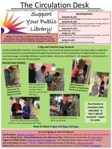 The Circulation Desk  Shepherdstown Public Library – the Library Project and More Support Your Public