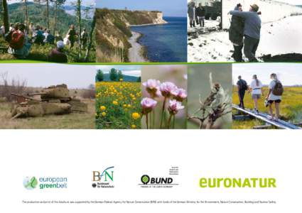 The production and print of this brochure was supported by the German Federal Agency for Nature Conservation (BfN) with funds of the German Ministry for the Environment, Nature Conservation, Building and Nuclear Safety. 