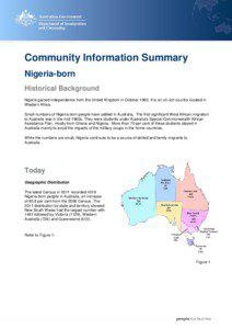 Nigeria Community Information Summary