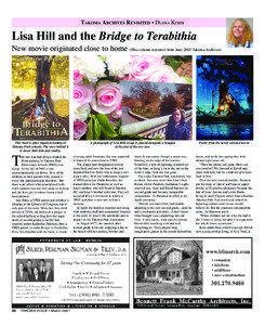 TAKOMA ARCHIVES REVISITED • DIANA KOHN  Lisa Hill and the Bridge to Terabithia