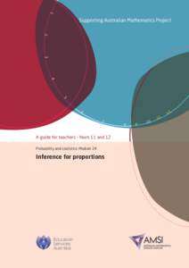 1 Supporting Australian Mathematics Project