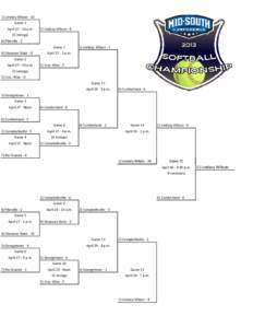 MSC Softball Tournament 2013.xlsx