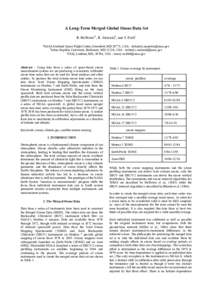 A Long-Term Merged Global Ozone Data Set R. McPetersa*, R. Stolarskib, and S. Frithc a NASA Goddard Space Flight Center, Greenbelt, MD 20771, USA - [removed] b