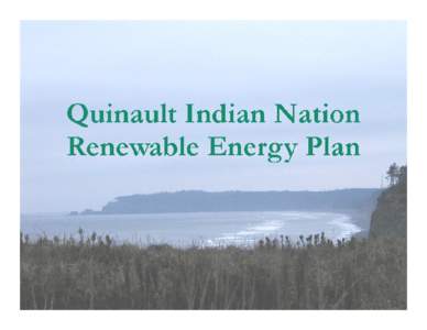 Quinault Indian Nation - Renewable Energy Feasibility Study