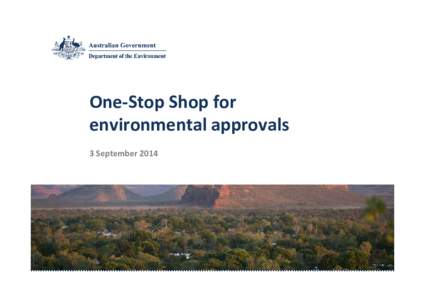 Conservation in Australia / Environment Protection and Biodiversity Conservation Act / Environmental impact assessment / Environmental protection / Environmental planning / Environment / Environmental law / Earth