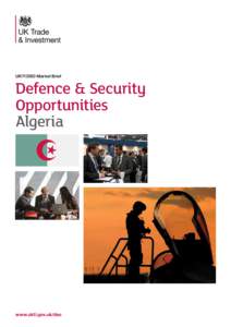 UKTI DSO Market Brief  Defence & Security Opportunities Algeria