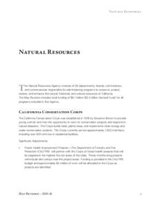 Natural Resources  Natural Resources T