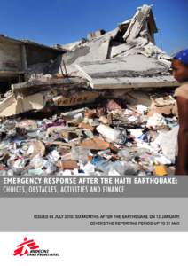 Haiti earthquake aftermath