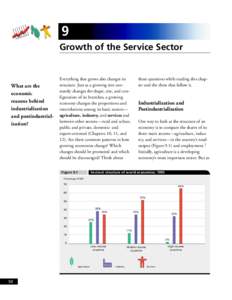 9 Growth of the Service Sector What are the economic reasons behind