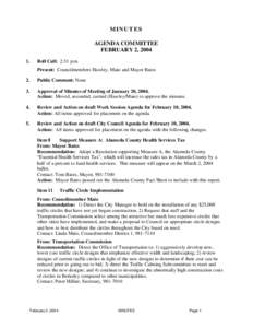 Council Agenda Committee Minutes[removed]PDF)