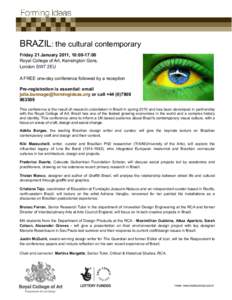 Learning / São Paulo / Design / Artisan / Rocinha / Lina Bo Bardi / Brazil / Arts / Visual arts / Architectural design