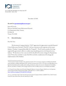 Microsoft Word - SAR Database Comment Letter - December 2010