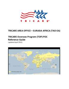        TRICARE AREA OFFICE – EURASIA AFRICA (TAO‐EA)   