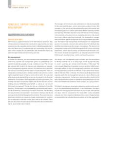  KUKA Aktiengesellschaft Annual Report 2013 FORECAST, OPPORTUNITIES AND RISK REPORT Opportunities and risk report