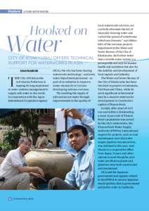 Feature  LIVING WITH WATER Hooked on