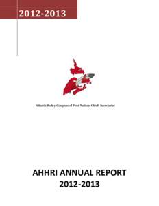 AHHri Annual Report[removed]