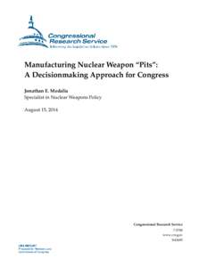 Manufacturing Nuclear Weapon 