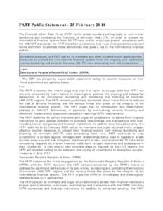 Microsoft Word - FATF Public Statement