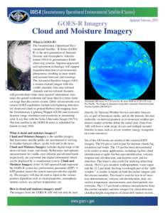 Weather / National Weather Service / Weather satellite / Geostationary Operational Environmental Satellite / Infrared / Cooperative Institute for Meteorological Satellite Studies / Satellite imagery / Sea surface temperature / Meteorology / Atmospheric sciences / Spacecraft