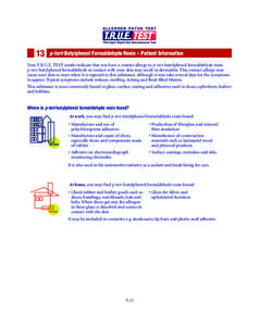 Materials science / Aldehydes / Formaldehyde / Occupational safety and health / Plastics / Synthetic resins / Phenol formaldehyde resin / Engineered wood / Adhesive / Visual arts / Composite materials / Manufacturing