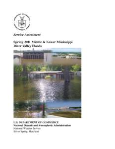 Mississippi River / United States Army Corps of Engineers / Morganza Spillway / Project design flood / Mississippi River floods / Geography of the United States / United States / National Weather Service