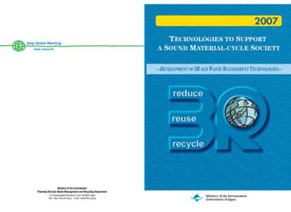 Annual Report on the Environment and the Sound Material-Cycle Society in Japan(General summary of 