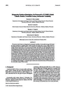 Physical oceanography / Tropical meteorology / Climate forcing / Computational science / Global climate model / Jet stream / Climatology / Wind / El Niño-Southern Oscillation / Atmospheric sciences / Meteorology / Atmospheric dynamics