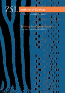 Government of the United Kingdom / Institute of Zoology / Zoological Society of London / Conservation biology / Zoo / Ocean Park Conservation Foundation Hong Kong / Claudio Sillero-Zubiri / Biology / Zoology / Conservation