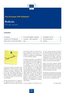 The European IPR Helpdesk Issue N°9