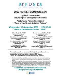 Microsoft Word - ferne_memc_2009_poster_speakers_no EB_090909_final.doc