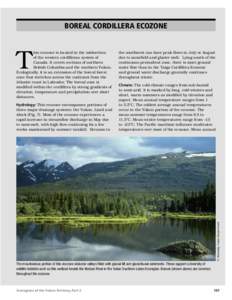 Geography of Yukon / Geomorphology / Pedology / Permafrost / Boreal Cordillera Ecozone / Nearctic / Yukon River / Taiga / Yukon / Physical geography / Geography of Canada / Geography