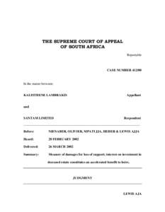 Damages / Negligence / Measure of damages under English law / Plaintiff / Lawsuit / Personal property law / Krouse v. Graham / Haslem v. Lockwood / Law / Judicial remedies / Tort law